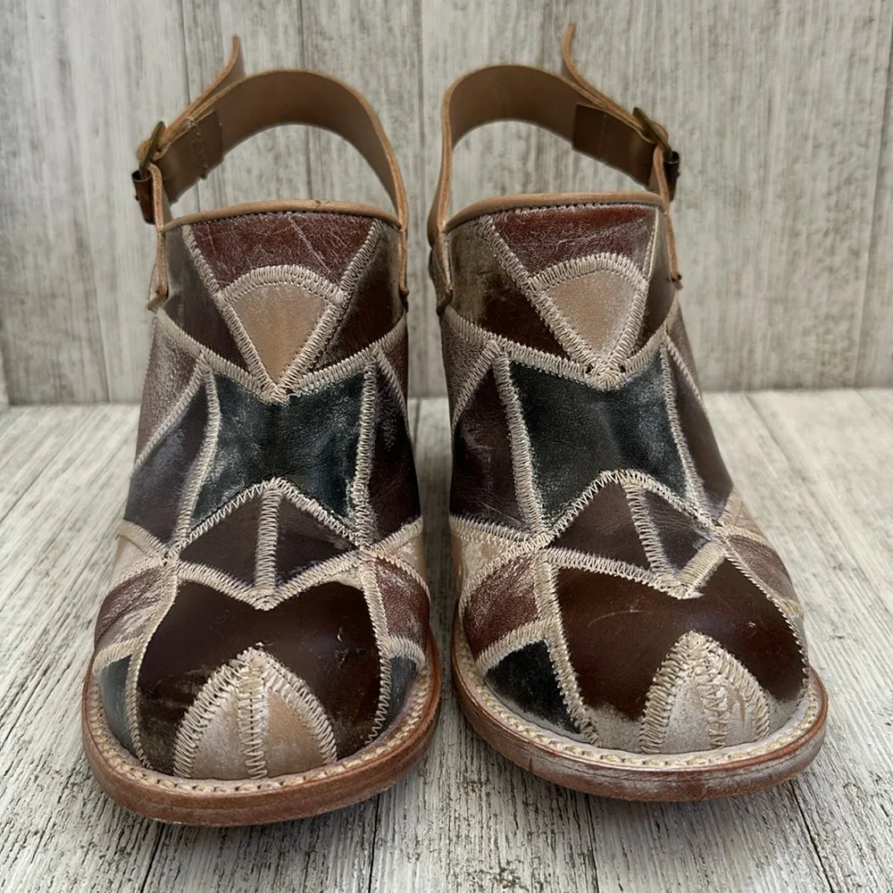 Freebird by Steven Patchwork Mules - Picture 6 of 9